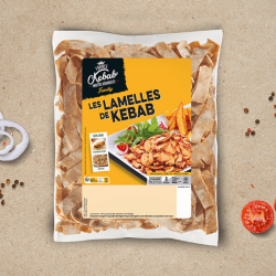 Lamelles de Kebab Family 750g