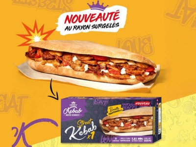 Street Kebab : la nouveauté street food à découvrir au rayon surgelés !